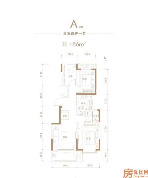 建面86